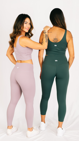 Mauve Second Skin High-Rise 7/8 Leggings