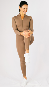 Seamless Silhouette Ribbed Onesie