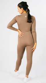 Seamless Silhouette Ribbed Onesie