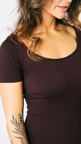 Seamless Silhouette Ribbed Onesie