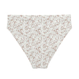 Champagne Tie Dye High Waisted Bikini Bottom