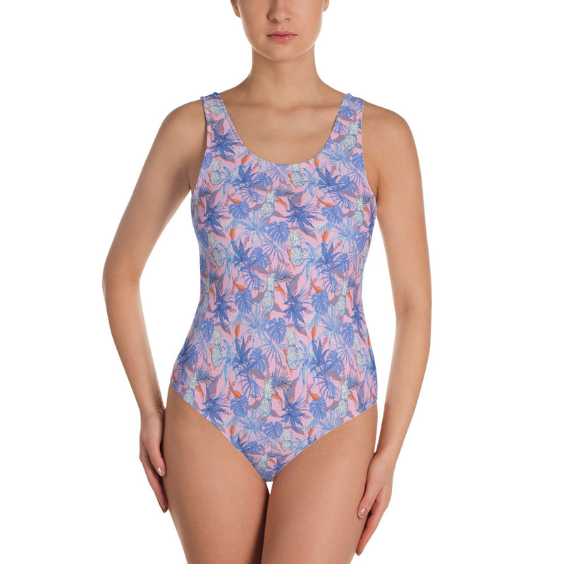 Tahiti Tropical Days One-Piece Swimsuit